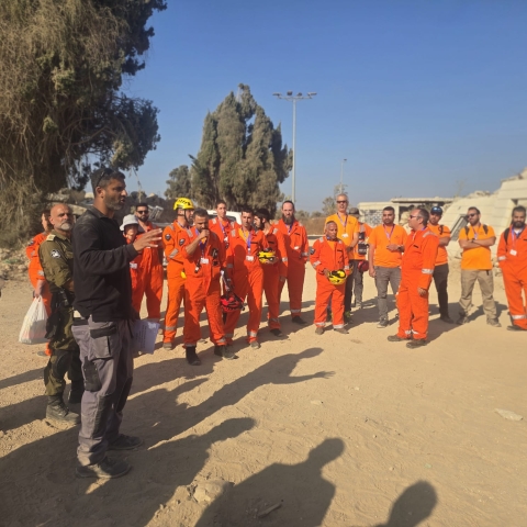 מתרגלים בשיגרה - מוכנים בחירום: יחידת החילוץ של עיריית רחובות בתרגיל רחב היקף
