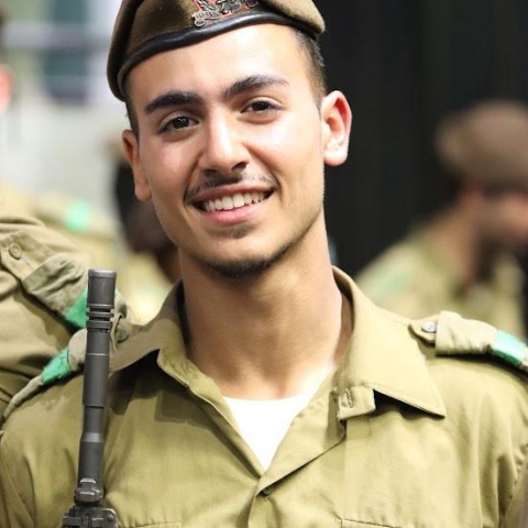ראש העיר רחובות, מתן דיל, עם היוודע דבר נפילתו של בן העיר, רב"ט ליאל שוהם ז"ל