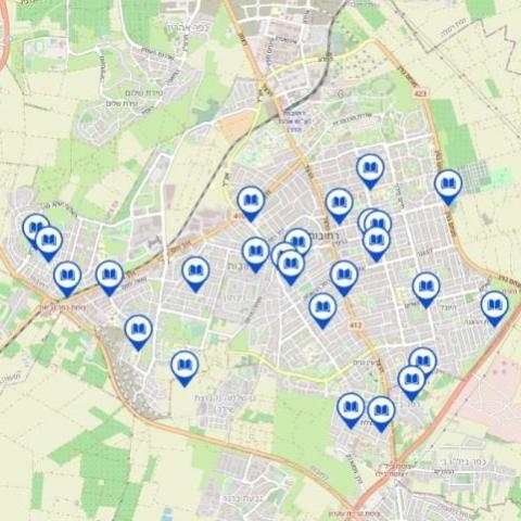 רחובות בכף היד: מפה דיגיטלית חדשה תעניק לכם מידע על כל השירותים העירוניים בשכונה שלכם!