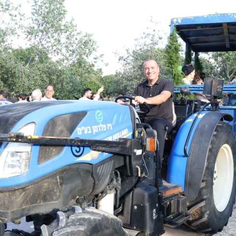 לראשונה ברחובות: עיריית רחובות קיימה טקס ביכורים עירוני בהשתתפות מאות תושבות ותושבים