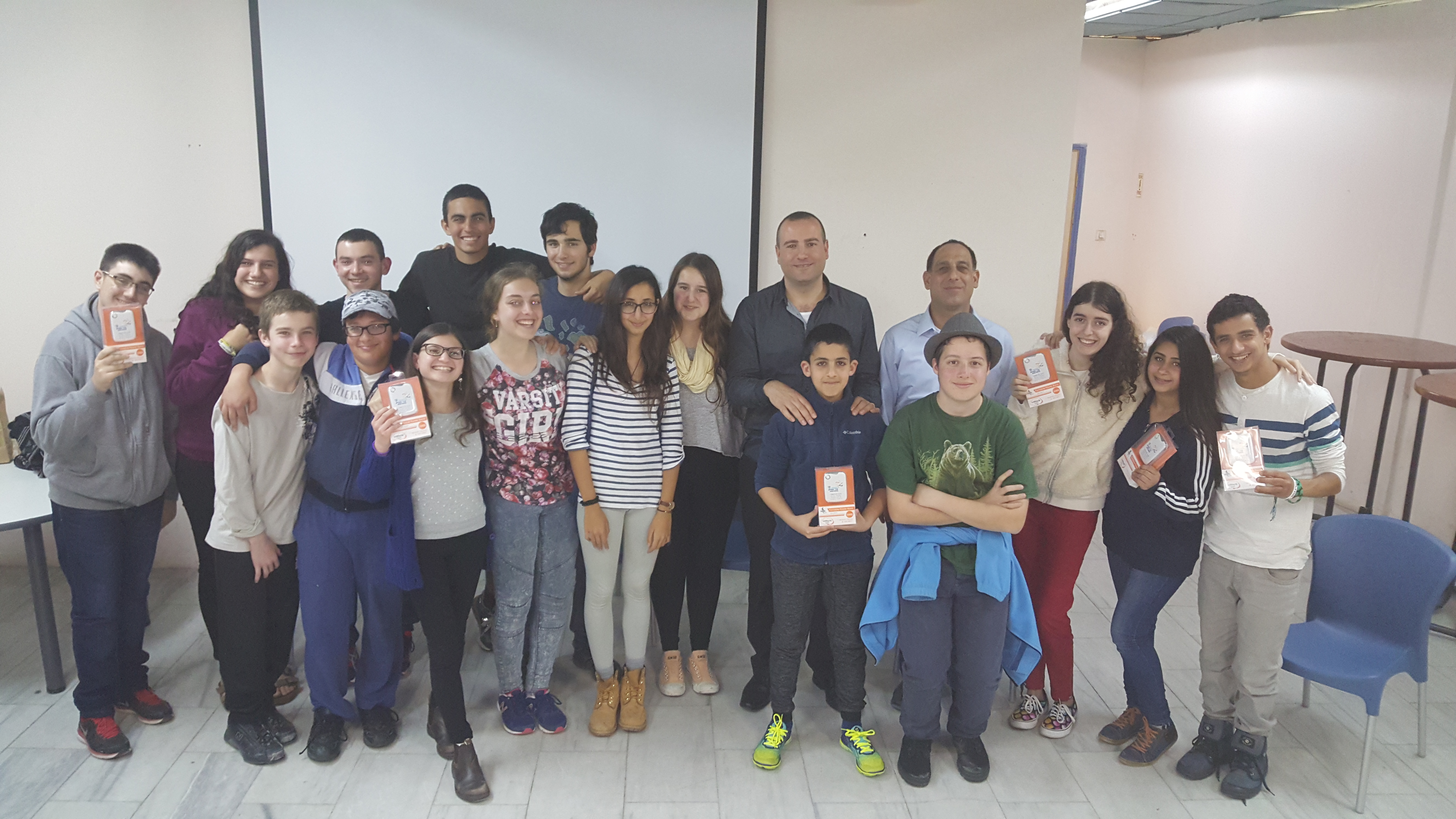 זהר בלום ומתן דין עם מועצת התלמידים והנוער העירונית