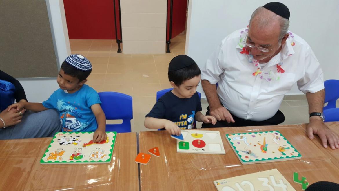 ראש העיר בפתיחת שנת הלימודים